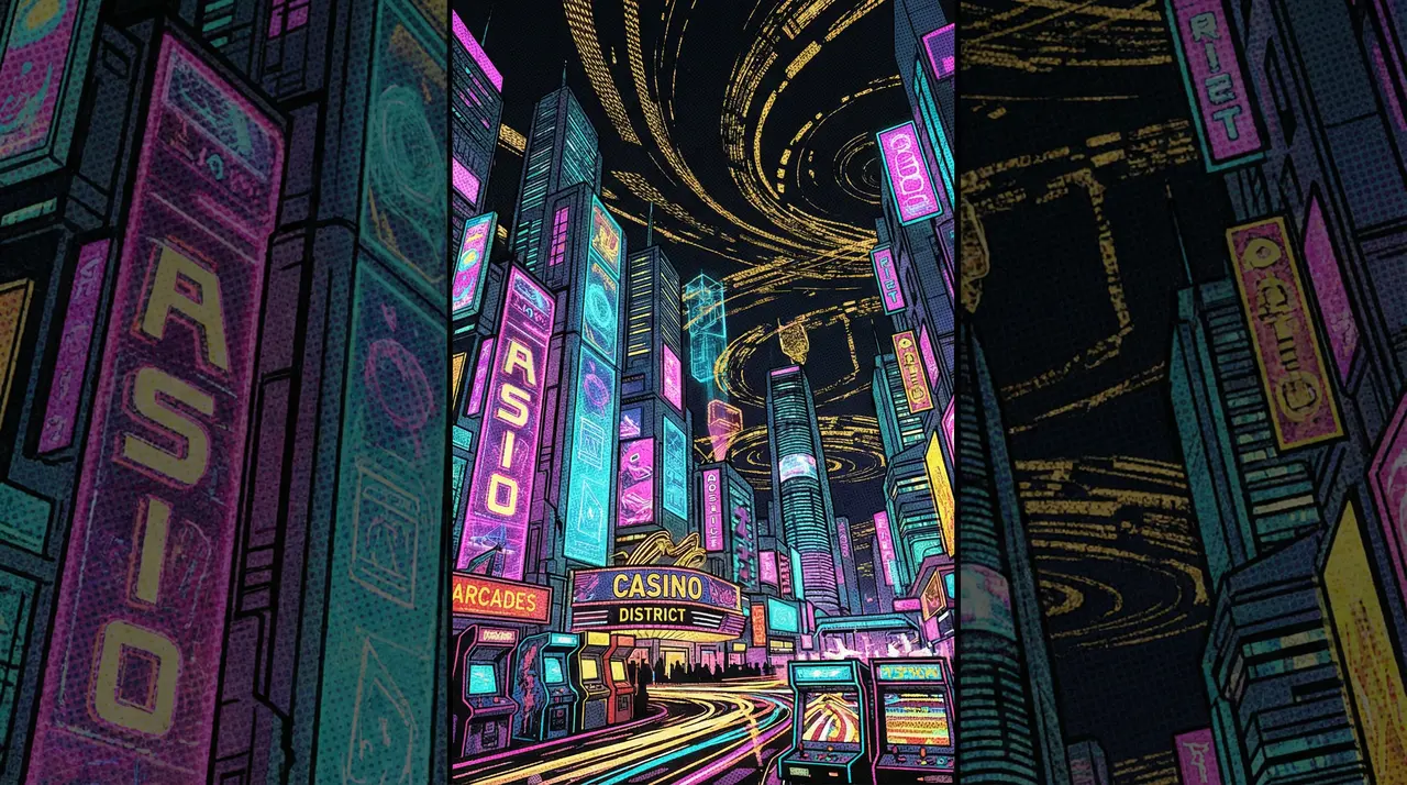 ng娱乐 - 赛博不夜城波普艺术全景